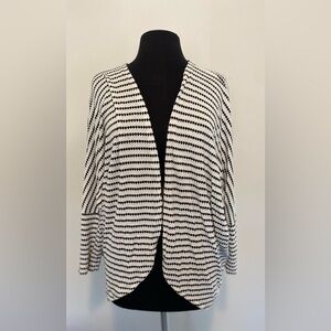 Material Girl - Striped Cardigan Sweater - Size XL